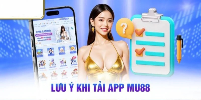 Cần lưu ý những điều trên để tải app Mu88 suôn sẻ